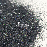 Deep Space Fine Glitter - Gray Black Glitter
